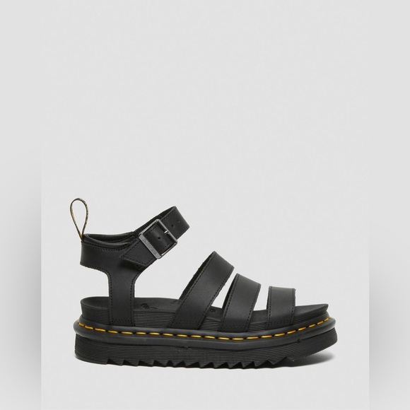 DR. MARTENS BLAIRE HYDRO LEATHER STRAP SANDALS - Picture 5 of 13
